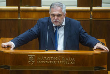 Poslanec NR SR a predseda V&yacute;boru NR SR pre kult&uacute;ru a m&eacute;di&aacute; Roman Michelko. FOTO: TASR/Jakub Kotian