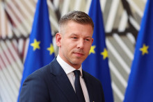 Maďarsk&yacute; premi&eacute;r P&eacute;ter Magyar. FOTO: Reuters
