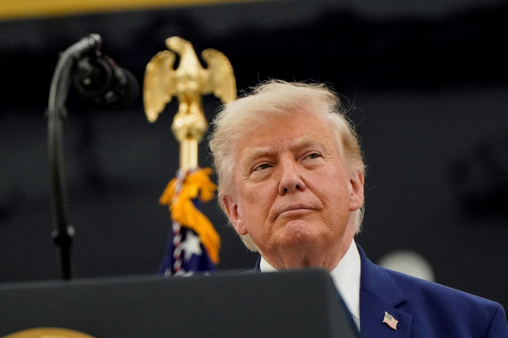 Prezident Spojen&yacute;ch &scaron;t&aacute;tov Donald Trump. FOTO: Reuters