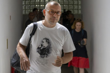 Na sn&iacute;mke svedok Peter T&oacute;th.
FOTO: TASR/Martin Baumann
