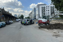 Česk&aacute; pol&iacute;cia evakuovala okolie hlavnej železničnej stanice v Brne. FOTO: X/Policie ČR