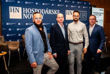 &Uacute;častn&iacute;ci panelovej diskusie Kybernetick&aacute; bezpečnosť Zsolt G&eacute;czi, Vladim&iacute;r Frčo, Michal Srnec, Milo&scaron; Soukup