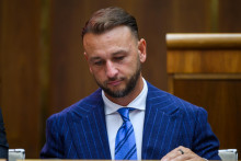 Minister vn&uacute;tra Mat&uacute;&scaron; &Scaron;utaj E&scaron;tok (Hlas-SD). FOTO: TASR/Jaroslav Nov&aacute;k