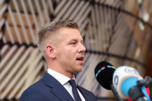 Maďarsk&yacute; premi&eacute;r Peter Magyar. FOTO: REUTERS