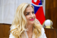 Na sn&iacute;mke ministerka kult&uacute;ry Martina &Scaron;imkovičov&aacute;. FOTO: TASR/Jaroslav Nov&aacute;k