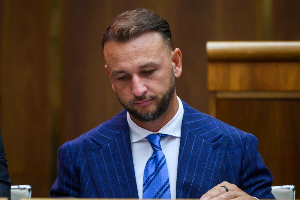 Minister vn&uacute;tra Mat&uacute;&scaron; &Scaron;utaj E&scaron;tok (Hlas-SD). FOTO: TASR/Jaroslav Nov&aacute;k