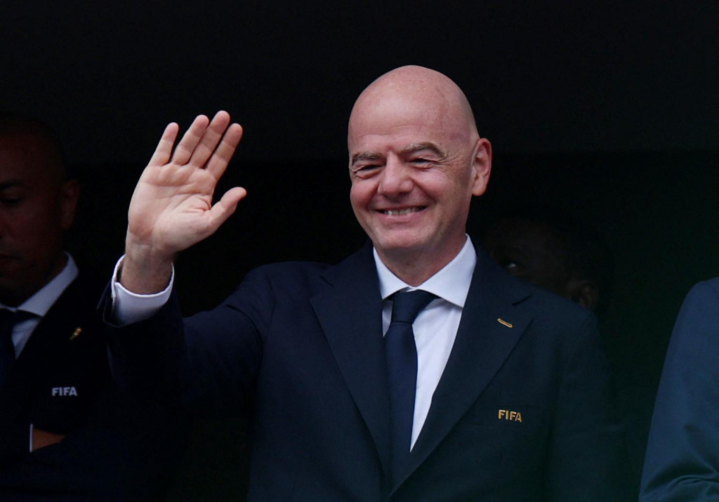 &Scaron;&eacute;f medzin&aacute;rodnej futbalovej feder&aacute;cie FIFA Gianni Infantino. FOTO: REUTERS