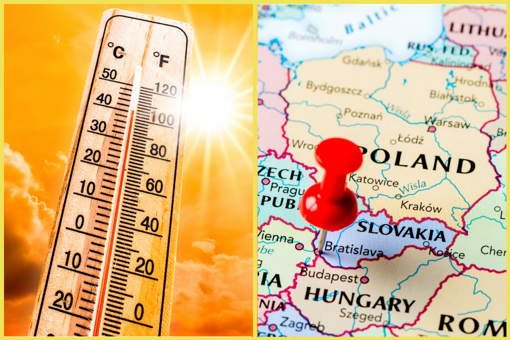 Najvy&scaron;&scaron;ia nameran&aacute; teplota na Slovensku je 40,3 stupňa Celzia.