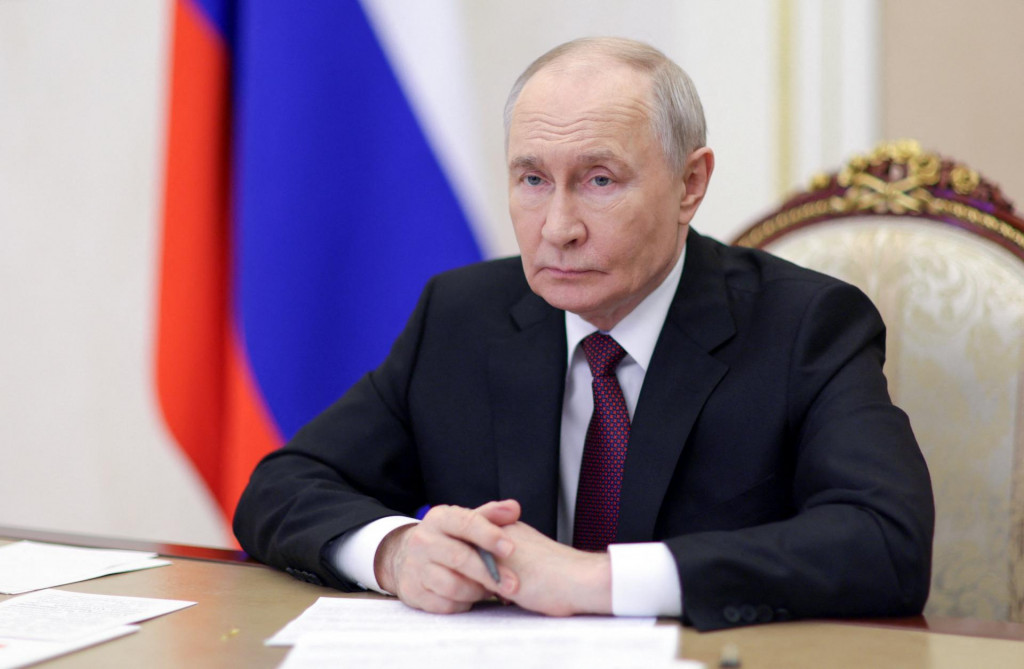 Rusk&yacute; prezident Vladimir Putin. FOTO: REUTERS