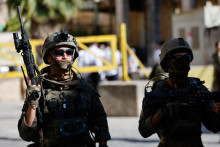Izraelsk&iacute; vojaci. FOTO: Reuters