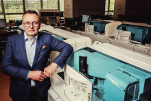&bdquo;Medirex bude mať za rok 2025 vysok&yacute; zisk, okolo 30 mili&oacute;nov eur,&ldquo; hovor&iacute; &scaron;&eacute;f laborat&oacute;rnej siete Medirex Radoslav Bard&uacute;n. FOTO: HN/Miroslava Spodniakov&aacute;