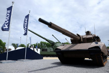 KNDS vznikla v roku 2015 spojen&iacute;m franc&uacute;zskej spoločnosti Nexter a nemeckej Krauss-Maffei Wegmann (KMW). FOTO: Reuters