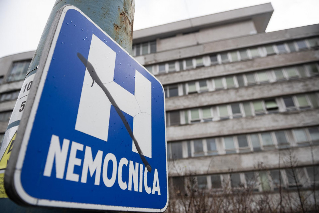 Na sn&iacute;mke klinika infektol&oacute;gie Univerzitnej nemocnice Bratislava na Kram&aacute;roch. FOTO: TASR/J. Nov&aacute;k