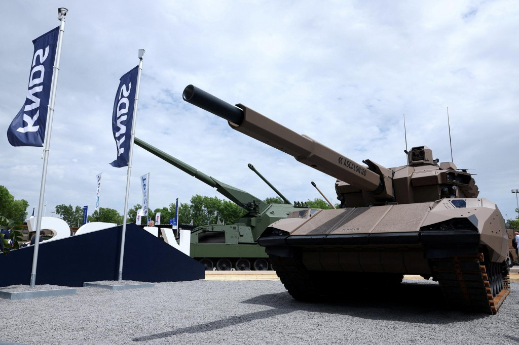 KNDS vznikla v roku 2015 spojen&iacute;m franc&uacute;zskej spoločnosti Nexter a nemeckej Krauss-Maffei Wegmann (KMW). FOTO: Reuters