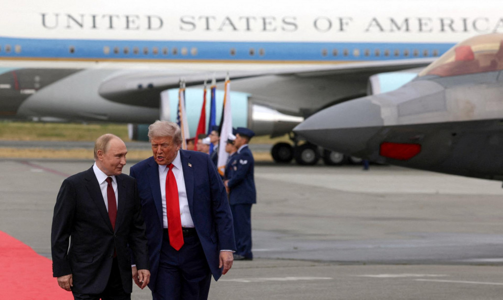 Vladimir Putin a Trump. FOTO: REUTERS