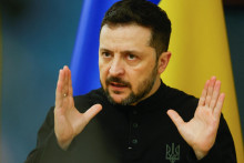 Ukrajinsk&yacute; prezident Volodymyr Zelenskyj. FOTO: Reuters