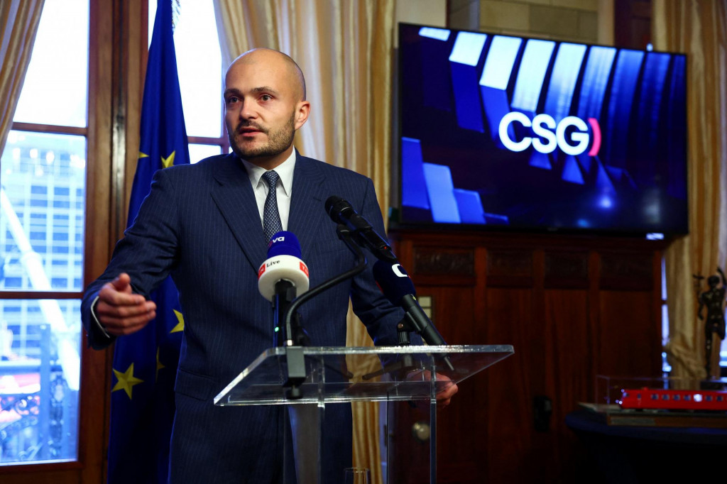 Na sn&iacute;mke česk&yacute; podnikateľ Michal Strnad. FOTO: Reuters