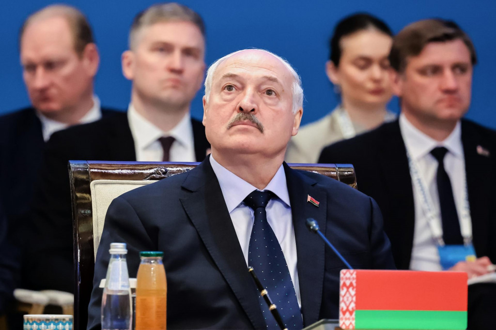 Bielorusk&yacute; prezident Alexander Luka&scaron;enko. FOTO: TASR/AP
