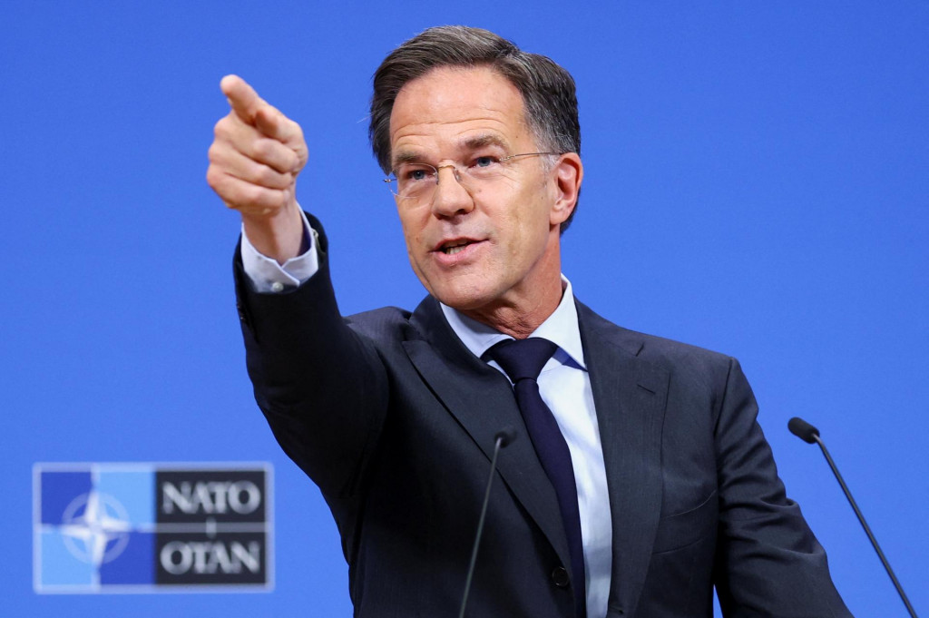 Gener&aacute;lny tajomn&iacute;k NATO Mark Rutte. FOTO: Reuters