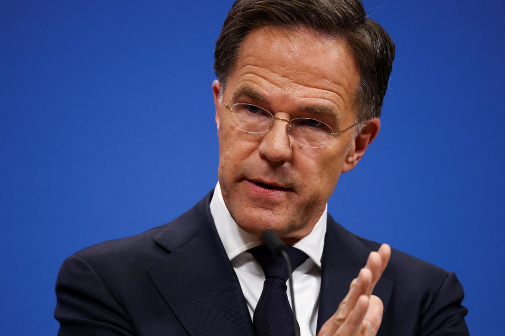 Gener&aacute;lny tajomn&iacute;k NATO Mark Rutte. FOTO: Reuters