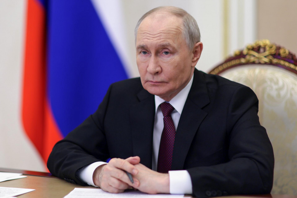 Rusk&yacute; prezident Vladimir Putin. FOTO: TASR/AP