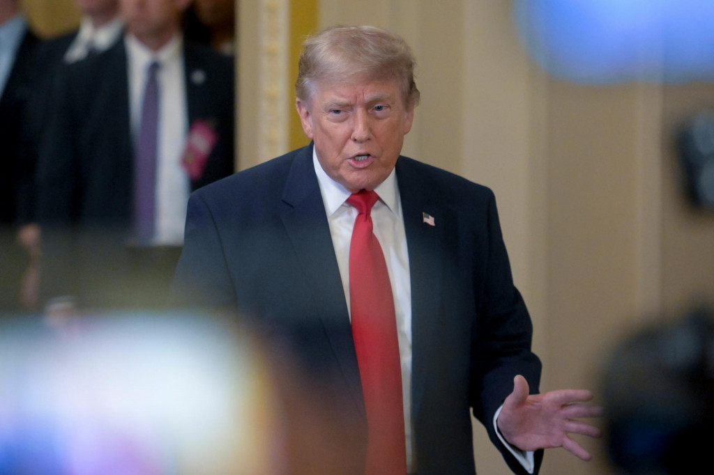 Americk&yacute; prezident Donald Trump. FOTO: TASR/AP