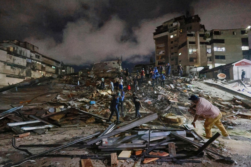 Venezuelu zasiahli dve siln&eacute; zemetrasenia. FOTO: TASR/AP
