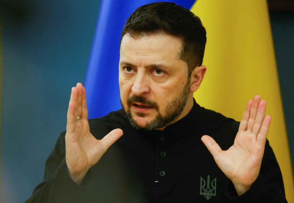 Ukrajinsk&yacute; prezident Volodymyr Zelenskyj. FOTO: Reuters