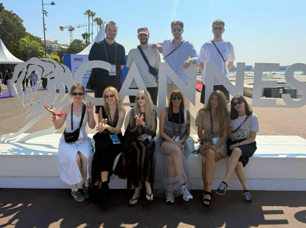 Slovensk&iacute; young lions v Cannes
