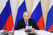 Rusk&yacute; prezident Vladimir Putin. FOTO: Reuters