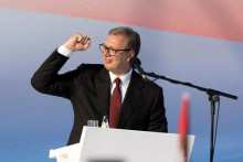 Srbsk&yacute; prezident Aleksandar Vučić. FOTO: Reuters