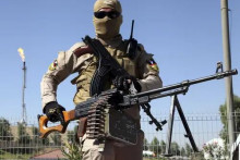 Kurdsk&yacute; vojak v Iraku. FOTO: Reuters
