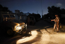 Vojak paramilit&aacute;rnych s&iacute;l v Pakistane- FOTO: Reuters
