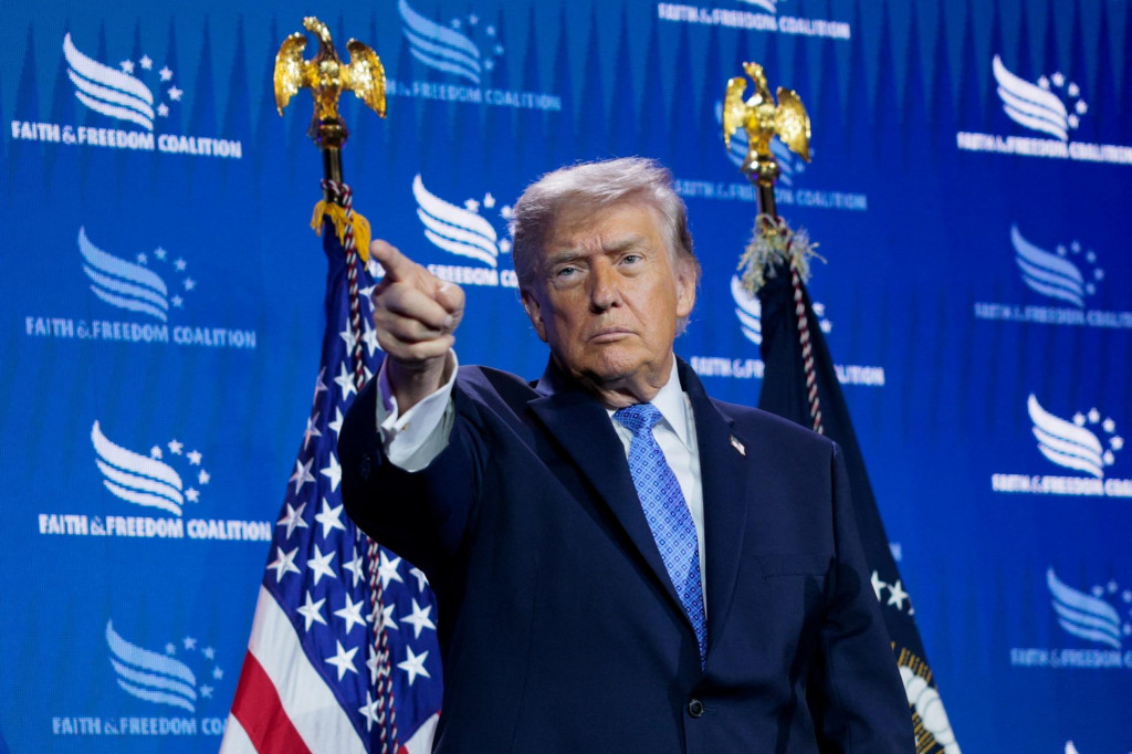 Prezident Spojen&yacute;ch &scaron;t&aacute;tov Donald Trump. FOTO: Reuters