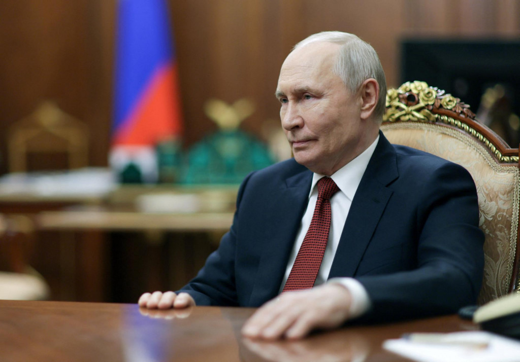 Rusk&yacute; prezident Vladimir Putin. FOTO: Reuters