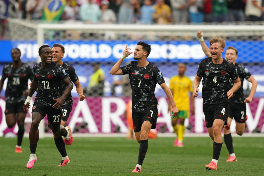 Futbalisti Kanady. FOTO: TASR/AP