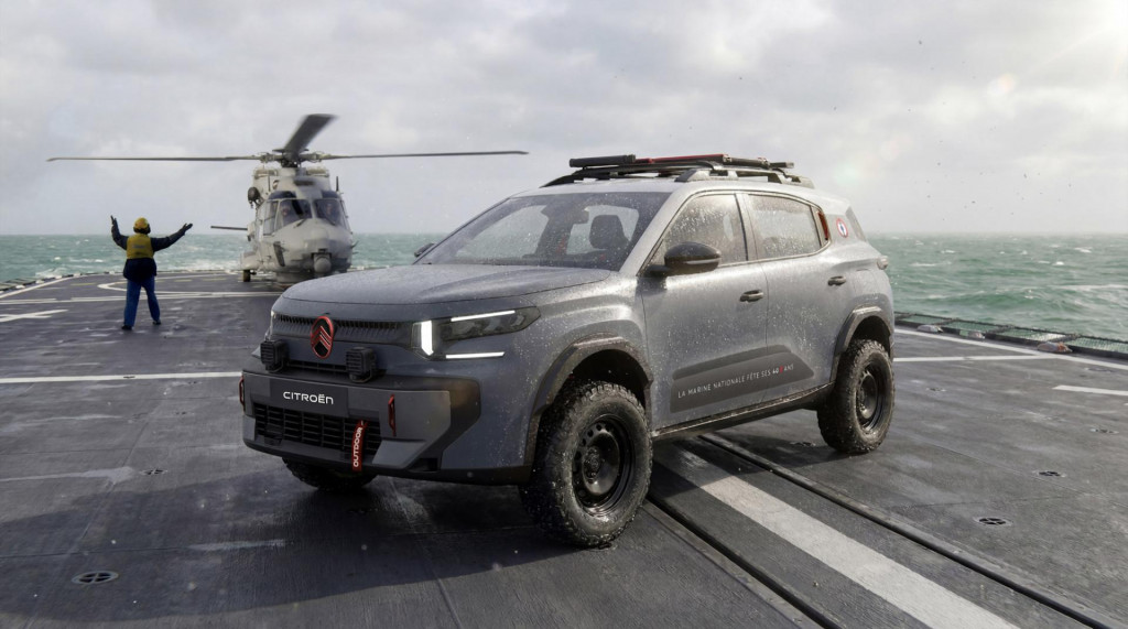 Citro&euml;n C3 Aircross Marine nationale