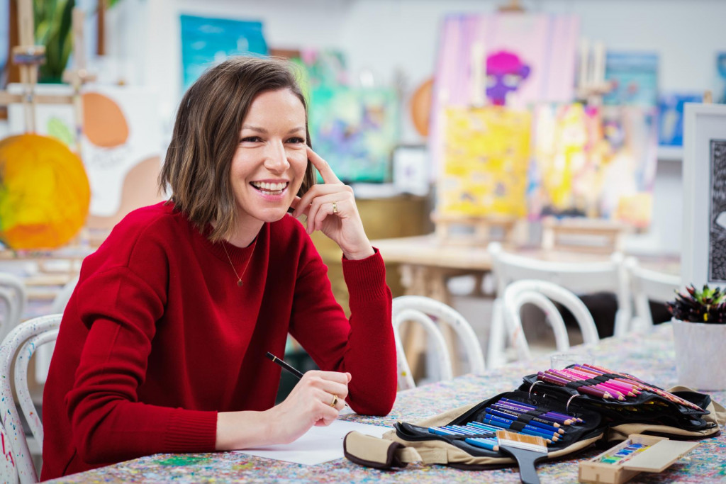 Spev&aacute;čka, skladateľka a ilustr&aacute;torka Zuzana Smatanov&aacute;. FOTO: Miroslava Spodniakov&aacute;