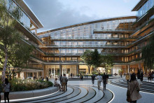 ESET campus na Patr&oacute;nke FOTO: BIG-Bjarke Ingels Group