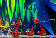 Cirque du Soleil je svetozn&aacute;ma kanadsk&aacute; z&aacute;bavn&aacute; spoločnosť a s&uacute;bor modern&eacute;ho cirkusu