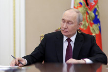 Rusk&yacute; prezident Vladimir Putin. FOTO: Reuters