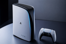 Concept art konzoly PlayStation 6