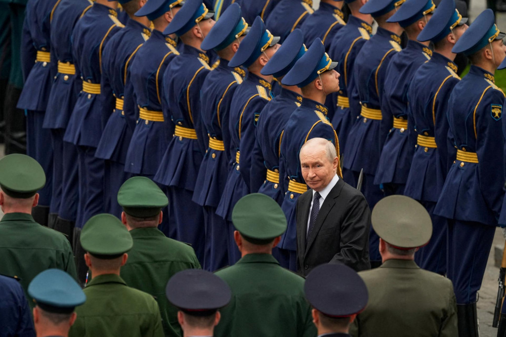 Rusk&yacute; prezident Vladimir Putin. FOTO: Reuters