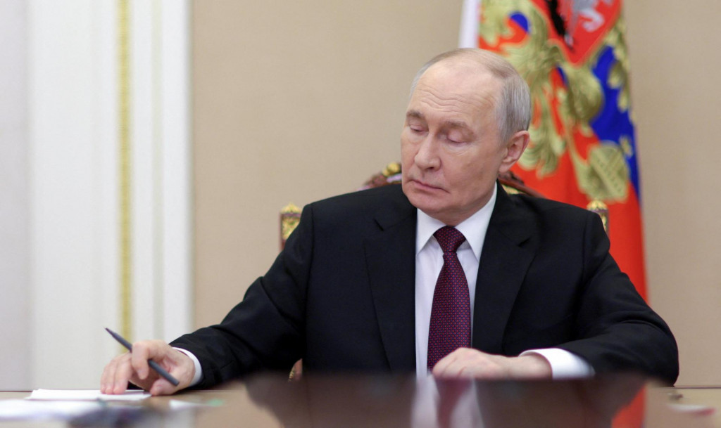 Rusk&yacute; prezident Vladimir Putin. FOTO: Reuters