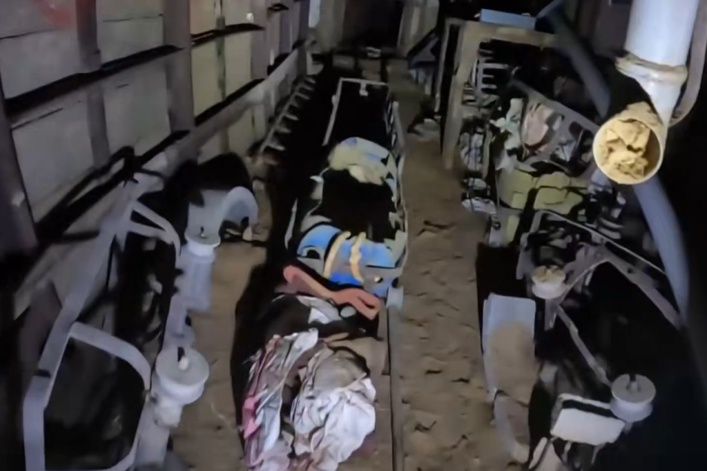Z&aacute;ber z videa zverejnen&eacute;ho izraelskou arm&aacute;dou. FOTO: X/@IDF