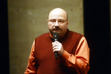 Text&aacute;r, manaž&eacute;r, producent a publicista Martin Sarva&scaron;. FOTO: TASR/&Scaron;tefan Pu&scaron;k&aacute;&scaron;