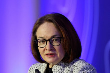 &Scaron;&eacute;fka ruskej centr&aacute;lnej banky Elvira Nabiullin&aacute;. FOTO: Reuters