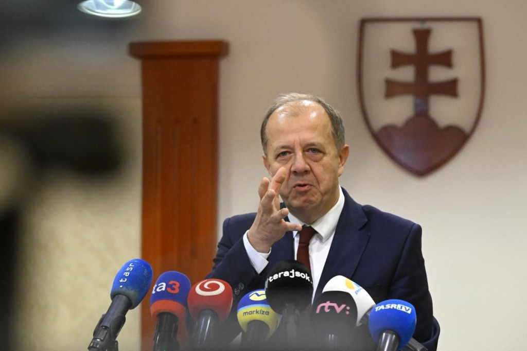 Prezident &Uacute;nie miest Slovenska Richard Rybn&iacute;ček. FOTO: TASR/Radovan Stoklasa