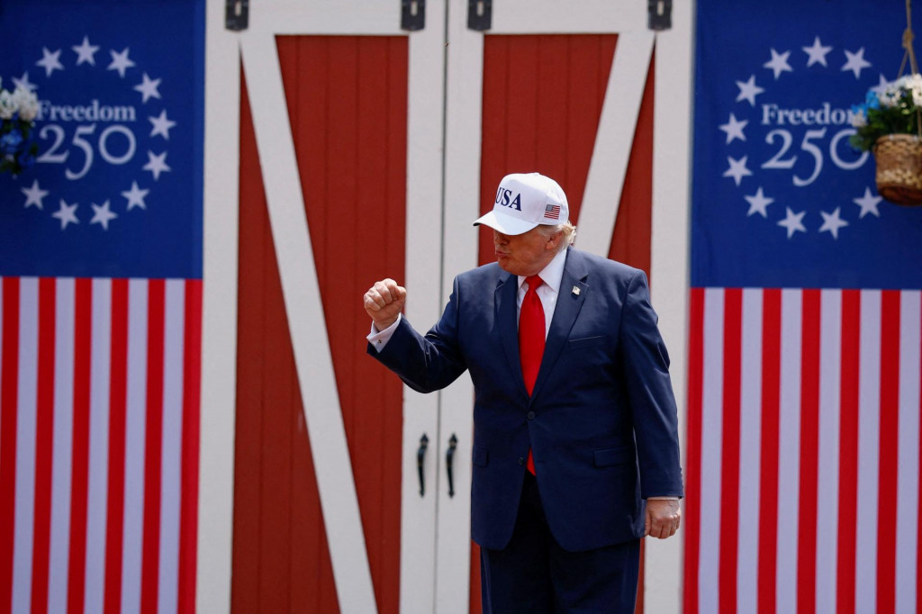 Americk&yacute; prezident Donald Trump. FOTO: Reuters