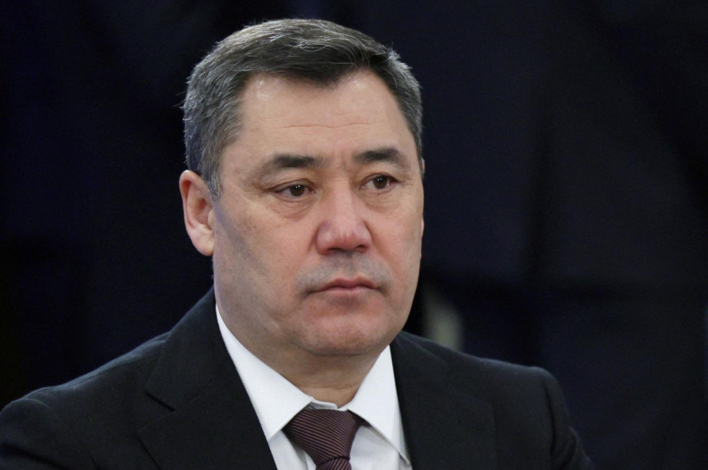 Kirgizsk&yacute; prezident Sadyr Žaparov. FOTO: Reuters